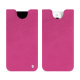 Capa em pele Apple iPhone 15 Pro - Rose BB ( Pantone #DB599F )