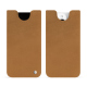 Custodia in pelle Apple iPhone 15 Pro - Castan esparciate ( Pantone #824F2A )