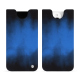 Capa em pele Apple iPhone 15 Pro - Bleu Patine