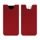 Custodia in pelle Apple iPhone 15 Pro - Rouge PU ( Pantone #d50032 )