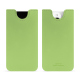 Lederschutzhülle Apple iPhone 15 Pro - Vert olive PU ( Pantone #a7c58e )