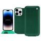 Funda de piel Apple iPhone 15 Pro