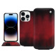 Custodia in pelle Apple iPhone 15 Pro