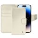 硬质真皮保护套 Apple iPhone 15 Pro - Blanc ( Nappa / White ) 
