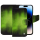 Apple iPhone 15 Pro leather case - Vert Patine