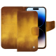 Custodia in pelle Apple iPhone 15 Pro - Doré Patine
