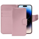Funda de piel Apple iPhone 15 Pro - Rose PU ( Pantone #efbae1 ) 