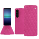 Custodia in pelle Sony Xperia 1 V - Rose BB - Couture ( Pantone #DB599F )