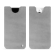 Custodia in pelle Apple iPhone 15 Pro - Platinium ( Pantone 877C ) 