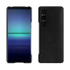 レザーケース Sony Xperia 1 V - Onyx ( Noir / Black ) 