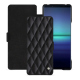 Sony Xperia 1 V leather case - Onyx - Couture ( Noir / Black ) 