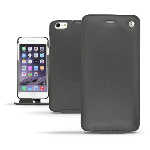 가죽 커버 Apple iPhone 6 Plus - Noir ( Nappa - Black ) 