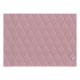 Menu magnétique - A4 horizontal - Rose - Couture ( Nappa - Pantone #efbae1 ) 