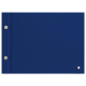 Table screw card - A5 horizontal - Bleu océan ( Nappa - Pantone #15458a) 