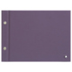Carte de table à vis - A5 horizontal - Lilas ( Nappa - Pantone #b9a3e3 ) 