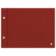 Table screw card - A5 horizontal - Papaye ( Pantone #b54317 ) 