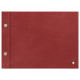 Scheda a vite da tavolo - A5 orizzontale - Cerise vintage ( Pantone #a6302e ) 