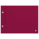 Table screw card - A5 horizontal - Rose fluo ( Pantone #ff16b4 ) 