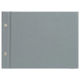 Scheda a vite da tavolo - A5 orizzontale - Gris PU ( Pantone #c1c6c8 ) 