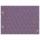 Carte de table à vis - A5 horizontal - Lilas - Couture ( Nappa - Pantone #b9a3e3 ) 
