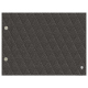 Table screw card - A5 horizontal - Anthracite - Couture ( Pantone #41403c ) 
