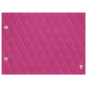 Scheda a vite da tavolo - A5 orizzontale - Rose BB - Couture ( Pantone #DB599F )