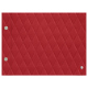 Tarjeta de tornillo de mesa - A5 horizontal - Rouge troupelenc - Couture ( Pantone #AB191A )