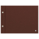 Table screw card - A5 horizontal - Marron délicat ( Pantone #95614d) 
