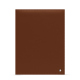Menu holder - Double A5 - Marron ( Nappa - Pantone #8B4720 ) 