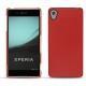 Funda de piel Sony Xperia Z3+ - Xperia Z4 - Rouge ( Nappa - Pantone 199C ) 