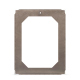 Porta-ementa A5 - Simples - Taupe vintage ( Pantone #bda790 ) 