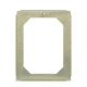 Portamenu A4 - Semplice - Beige ( Nappa - Pantone #ceb888 ) 