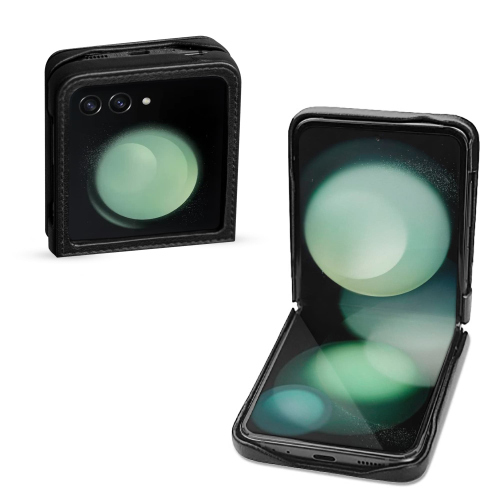                                                                                                                     Samsung Galaxy Z Flip5 leather cover
                                                                                                              