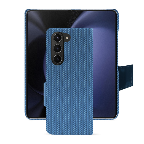 Capa Samsung Galaxy Z Fold 5 | Protecção personalizada, premium e chiqueAbaca ishia ( Pantone #395775 ) 