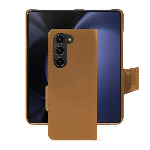 Coque Samsung Galaxy Z Fold5 | Protection sur-mesure, premium et chicCastan esparciate ( Pantone #824F2A )