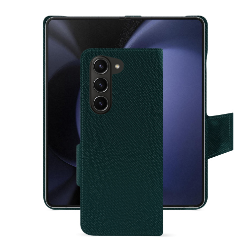 Funda Samsung Galaxy Z Fold 5 | Protección personalizada, premium y chicVert séduisant ( Pantone #1d3c34 ) 