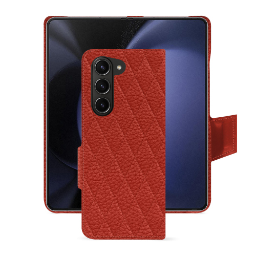 Custodia Samsung Galaxy Z Fold 5 | Protezione personalizzata, premium e chicPapaye - Couture ( Pantone #b54317 ) 