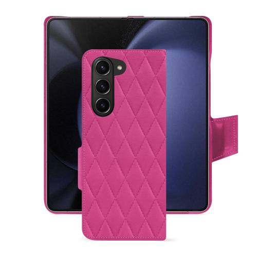 Custodia Samsung Galaxy Z Fold 5 | Protezione personalizzata, premium e chicRose BB - Couture ( Pantone #DB599F )