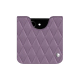 Pochette cuir Samsung Galaxy Z Flip5 - Lilas - Couture ( Nappa - Pantone #b9a3e3 ) 