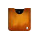 Pochette cuir Samsung Galaxy Z Flip5 - Orange Patine
