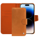 Funda de piel Apple iPhone 15 Pro Max - Mandarine vintage ( Pantone #d47231 ) 