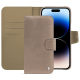 Funda de piel Apple iPhone 15 Pro Max - Taupe vintage ( Pantone #bda790 ) 