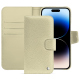 Capa em pele Apple iPhone 15 Pro Max - Ivoire ( Pantone #d6d6c6 ) 