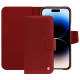 Funda de piel Apple iPhone 15 Pro Max - Tomate ( Pantone #a61715 ) 