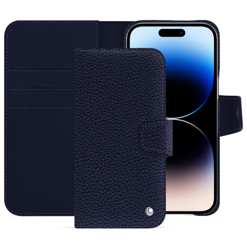 Luxury wallet case iPhone 15 Pro Max | The best protection availableCobalt ( Pantone #2b253f ) 