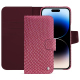 Capa em pele Apple iPhone 15 Pro Max - Serpent ciclamino ( Pantone #9E4C6E ) 