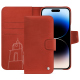 Funda de piel Apple iPhone 15 Pro Max - Arange clouquié ( Pantone #D33108 )