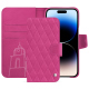 Lederschutzhülle Apple iPhone 15 Pro Max - Rose BB - Couture ( Pantone #DB599F )