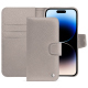 Capa em pele Apple iPhone 15 Pro Max - Taupe innocent ( Pantone #d6d2c4 ) 