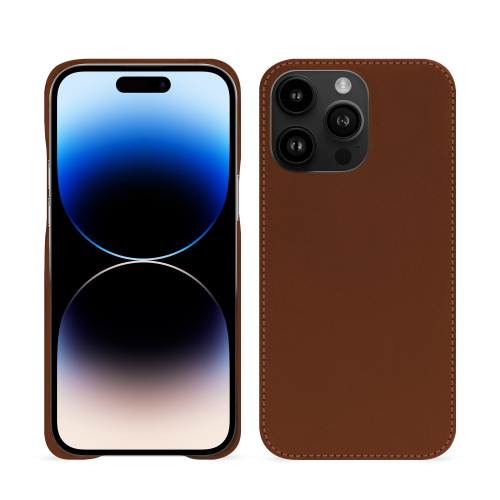 iPhone 15 Pro Max 保护壳 | 优雅、耐用、实用Marron ( Nappa - Pantone #8B4720 ) 